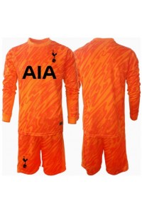 Tottenham Hotspur Keeper Babyklær Borte Fotballdrakt til barn 2024-25 Lange ermer (+ Korte bukser)